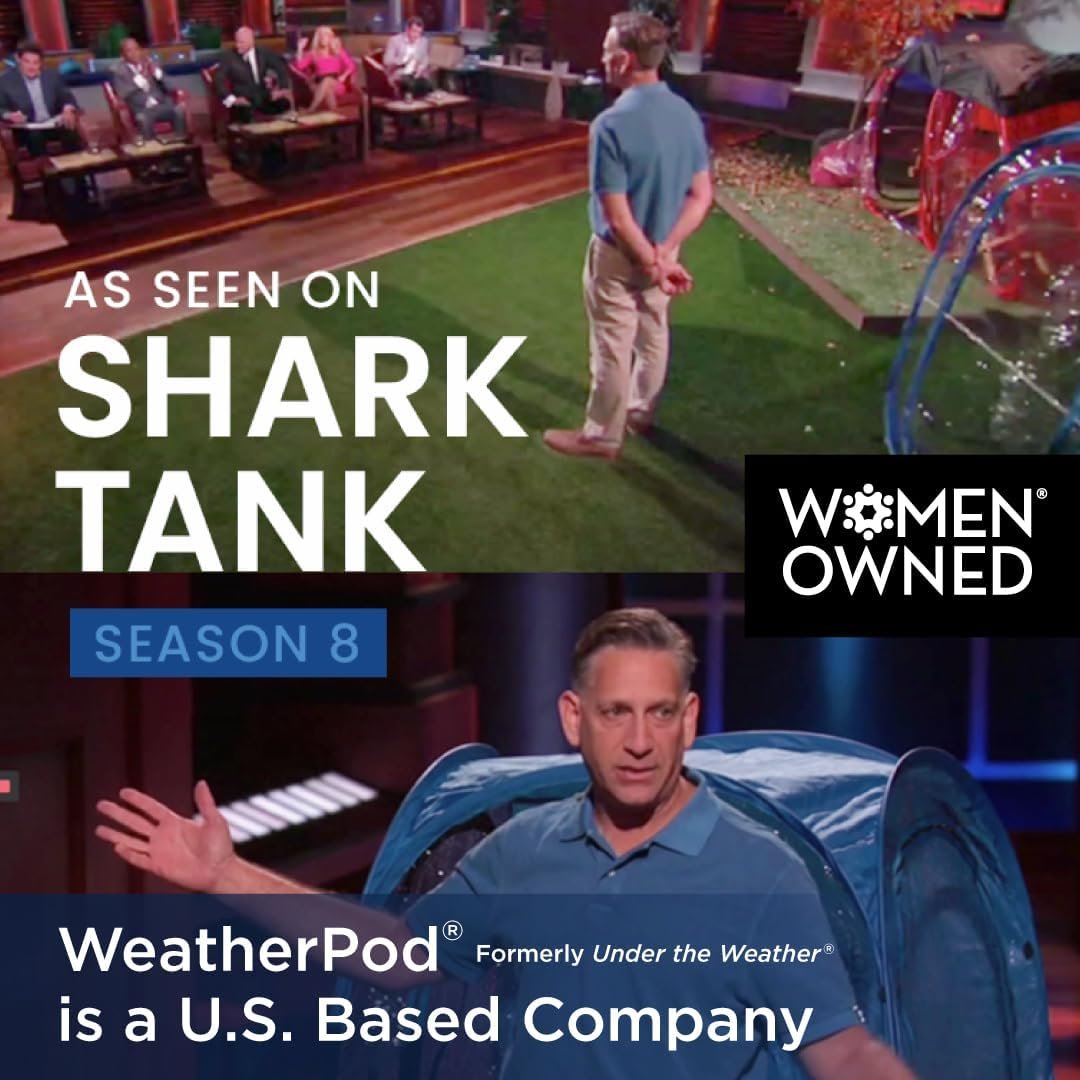 1741729098 WeatherPod® The Original Shark Tank Side by Side™ 2 4 Person Pop Up Pod Stay Warm Dry and Out of The Sun Weather Pod for Sports Rain or Wind Simple to Set Up and Tear Down.jpg