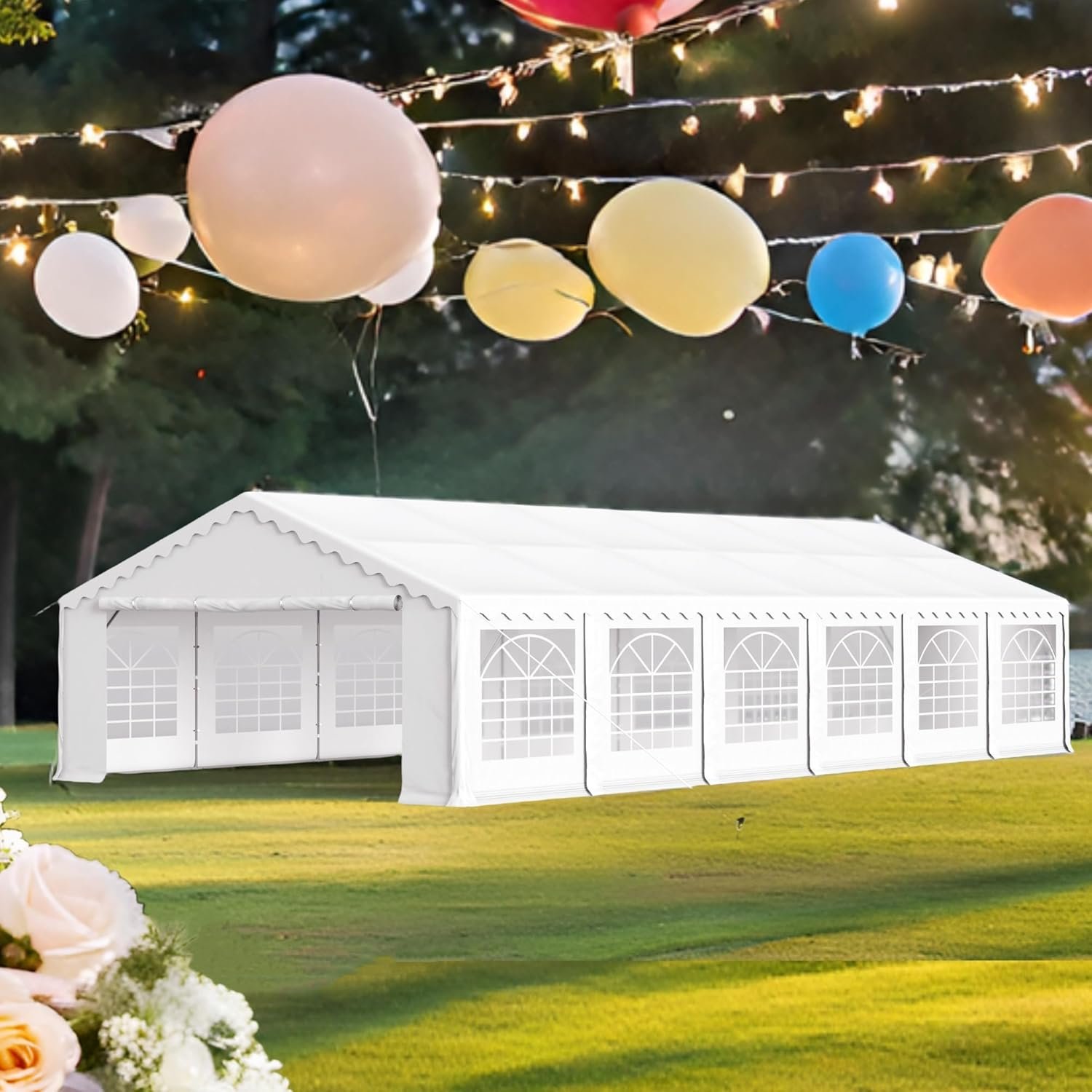 1742368398 MFSTUDIO 20x40 Party Tent Outdoor Heavy Duty Party Tents with Removable Sidewalls Large Canopy Tent Shelter for Outdoor Events Wedding Birthday White.jpg