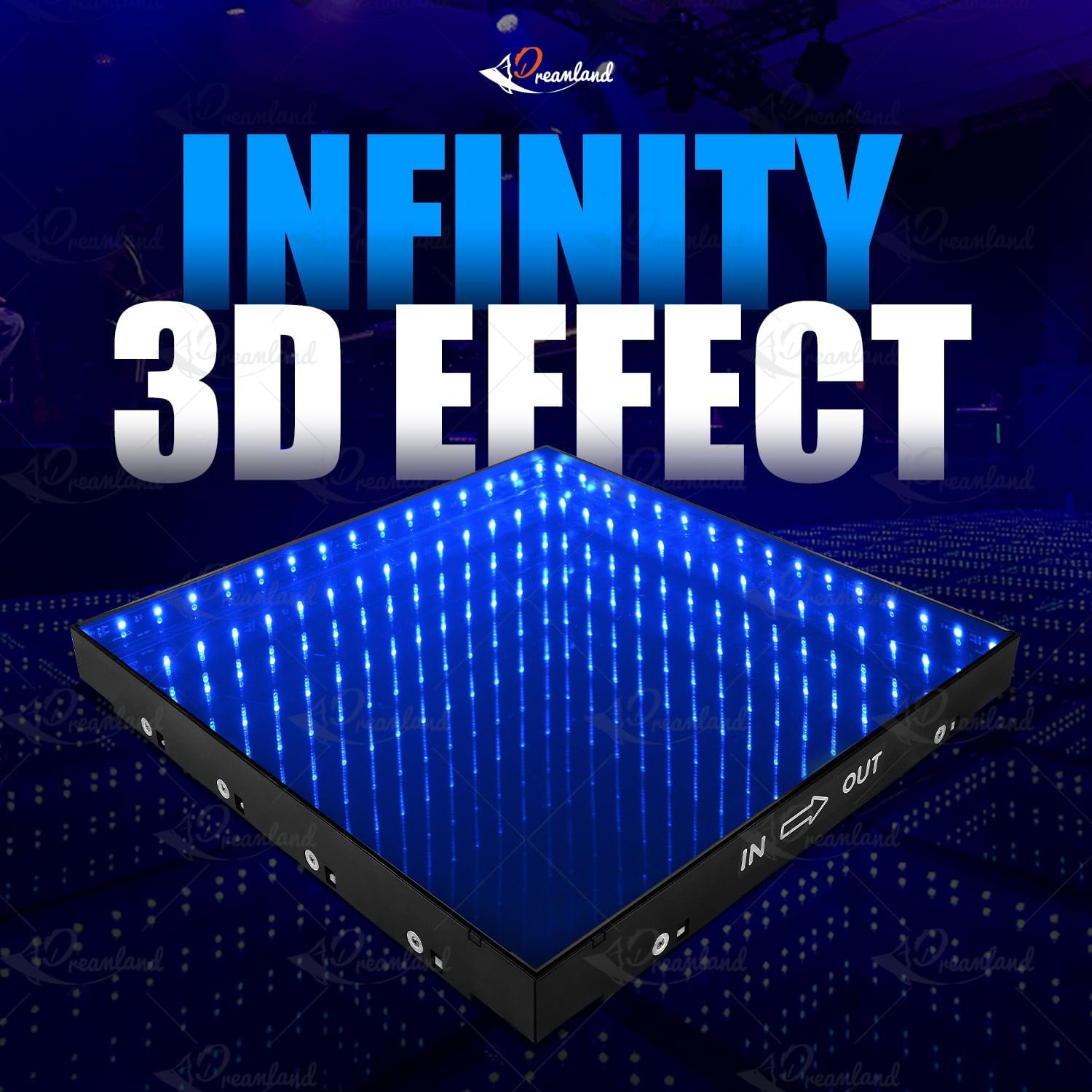 1743376391 Dance Floor Stage Lights Tempered 8 8ft Glass with Flight Case Infinity Mirror Panel 3D Effect LED Dance Floor for Wedding Party 3D Magnetic.jpg