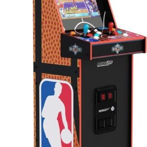 ARCADE1UP NBA Jam Deluxe 2 Player Control Panel Arcade Machine Built.jpg