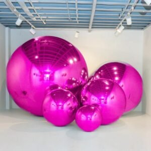 Big Shiny Balls Giant Inflatable Mirror Balls Halloween inflatable decorations.jpg