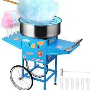 Commercial Cotton Candy Machine with Cart Blue 1100W Electric Candy.jpg