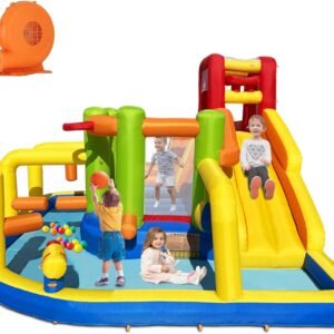 Inflatable Obstacle Bounce House Kids Bounce House Water Park with.jpg