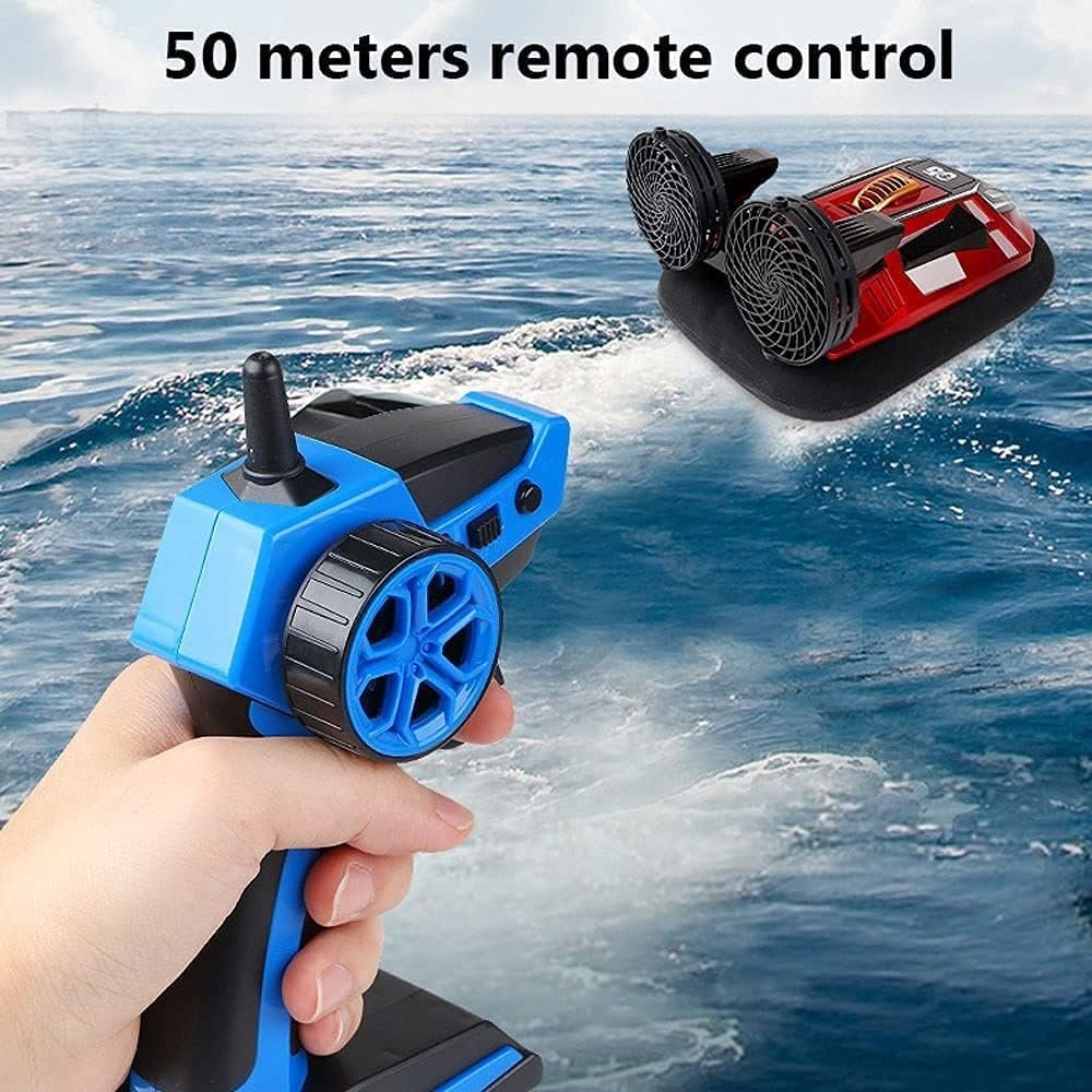Large RC Hovercraft boat 13in Ver Waterproof RC Hovercraft Amphibious Electric RC Hovercraft 2.4Ghz Suitable for Flat Roads with Ice in Lakes and Swimming Pools.jpg