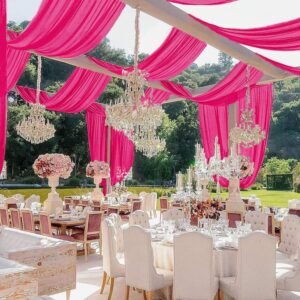MODFUNS Wedding Ceiling Draping Hot Pink Arch Drapes 5x30FT 4.jpg