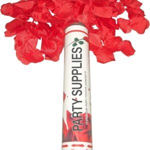 Party Xclusive Red Silk Rose Petals Cannon Celebrate Party Poppers.jpg