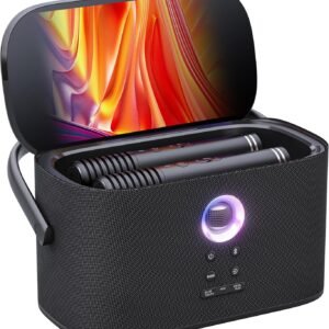 Portable Karaoke Machine for Adults Built in Lyrics Display and Screen.jpg