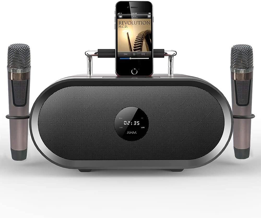 RHM K666 Karaoke Machine with Rich Deep Bass Powerful.jpg