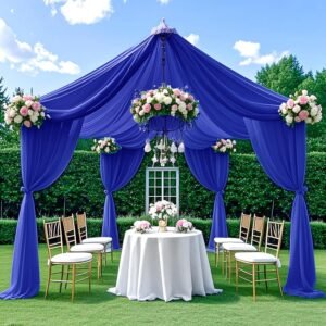 Royal Blue Ceiling Drapes Wedding Arch Drapery 5x30ft 4 Panels.jpg