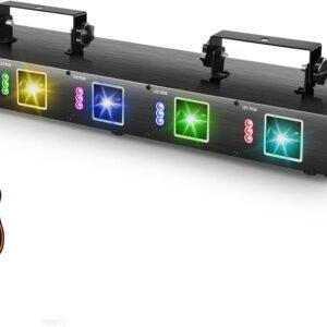 UKing Stage Laser Light 5 Beam Sound Activated DJ Party.jpg