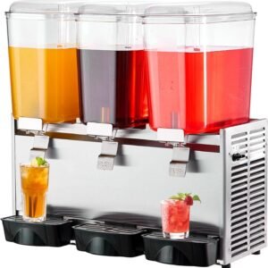 VEVOR Commercial Beverage Dispenser 1425 Gal 18L 3 Tanks Ice.jpg