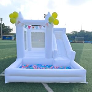 12 FT Oxford White Inflatable Bounce House Bounce House With.jpg