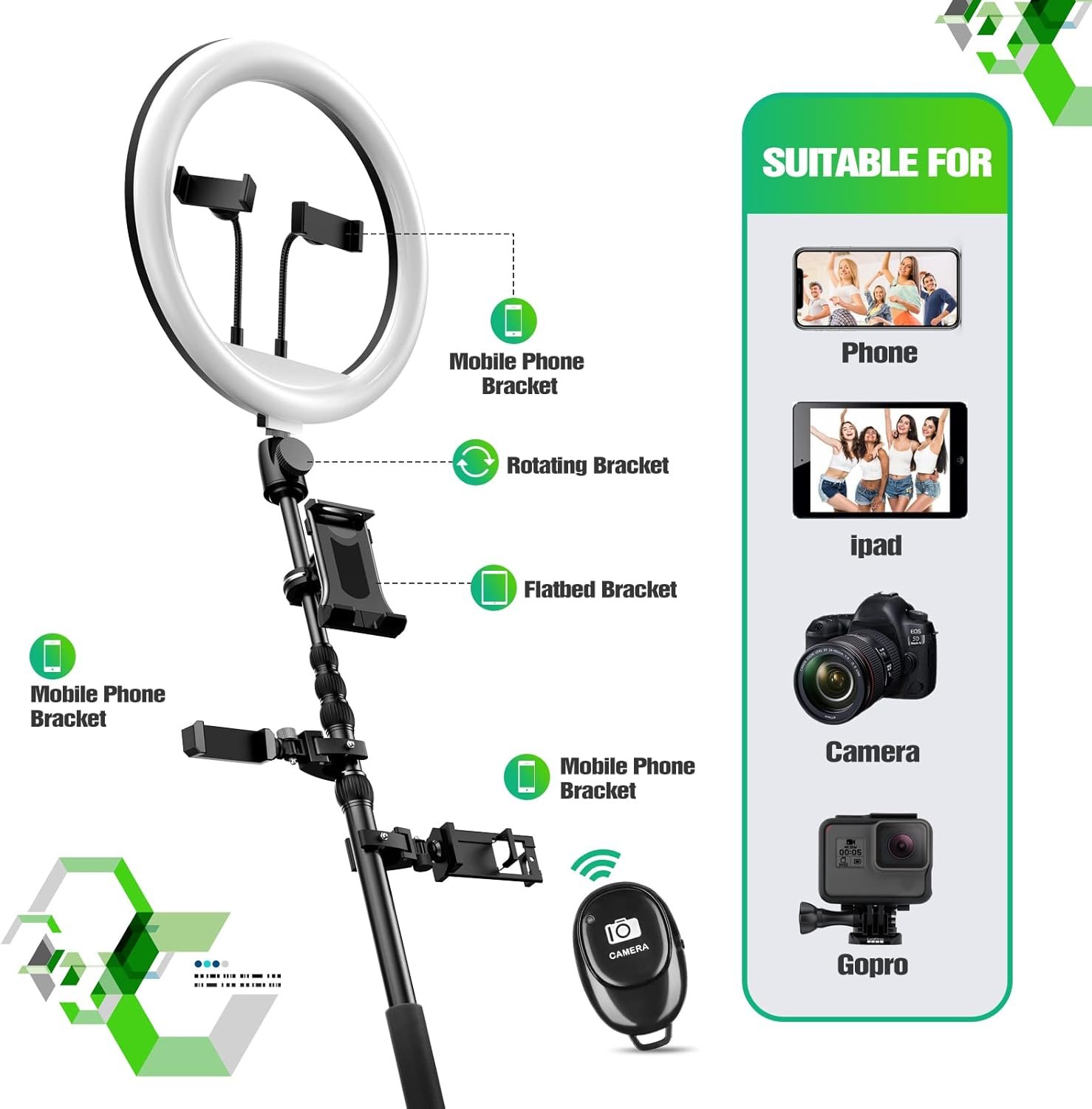 360 Photo Booth Machine with Software for Parties with Ring LightLogo CustomAPP Remote Control Automatic Slow Motion 360 Spin Camera Video Booth 39.4GlassFlight Case.jpg