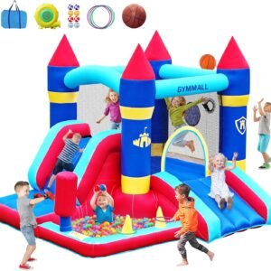 Bounce House for Kids 3 10 Large Inflatable Bouncy Castle with.jpg