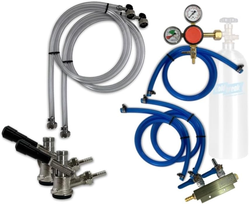 Coldbreak DKIT 2T Jockey Box Dispensing Kit 2 Tap Stainless Steel Connections.jpg