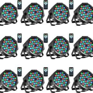 Dj Lights 12 Pack 36 LED Par Lights Stage Lights.jpg