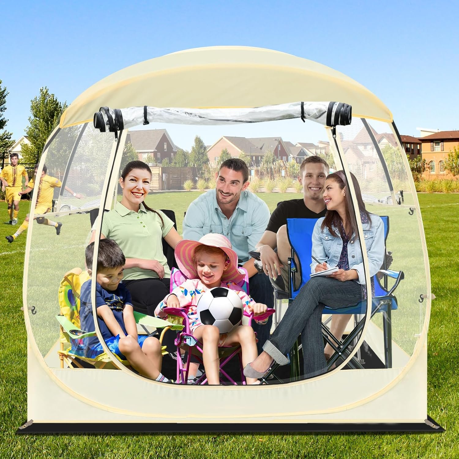 Eapele Sports Instant Pop Up Shelter Clear View Bubble Tent.jpg