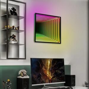 Infinity Mirror Tunnel Lamp LED Infinity Mirror Wall Lamp.jpg