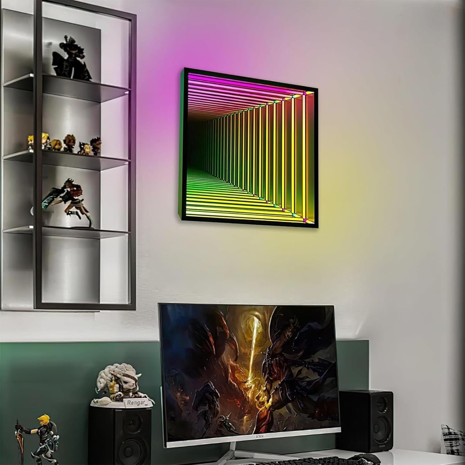 Infinity Mirror Tunnel Lamp LED Infinity Mirror Wall Lamp.jpg