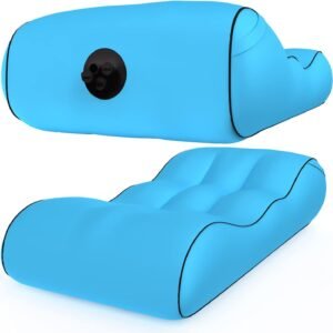 Inflatable Deck Chair with Household air Pump Portable Self Inflatable.jpg