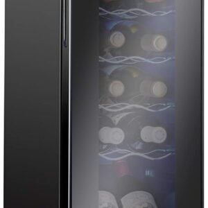 Ivation 12 Bottle Compressor Wine Cooler Refrigerator wLock Large Freestanding.jpg