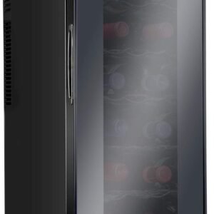 Ivation 12 Bottle Red And White Wine Thermoelectric Wine CoolerChiller.jpg