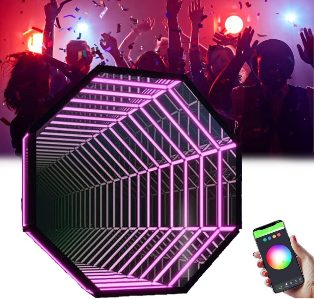 LED Infinity Mirror Tunnel Lamp LED 3D Mirror Night Light.jpg
