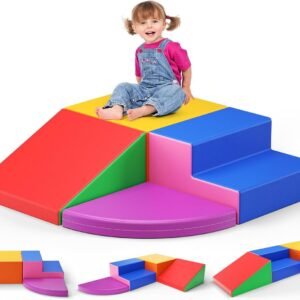 Lischwert Foam Climbing Blocks for Toddlers 1 3 4pcs Soft Play.jpg