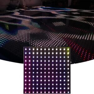 Pixel Mapping Led Dance Floor Tile Tempered Glass with Flight.jpg