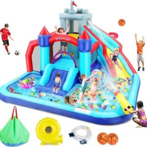 Wesoky Bounce House Water Slide for Kids 10 in 1.jpg
