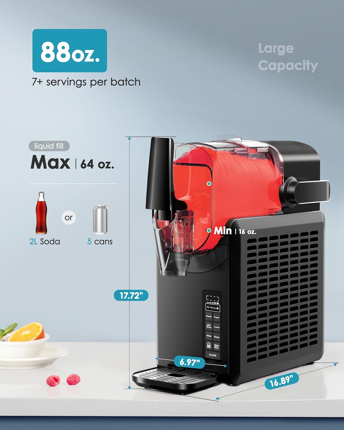 1747804396 EUHOMY 88oz Slushie Machine No Ice Needed Slushy Machine for Home Professional Frozen Drink Maker Self Cleaning 5 Preset Programs Frozen Margaritas Frappes Milkshake.jpg