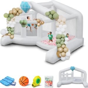 2025 New JOYMOR Giant Bounce House 13x10x8FT wBalloons for Outdoor.jpg