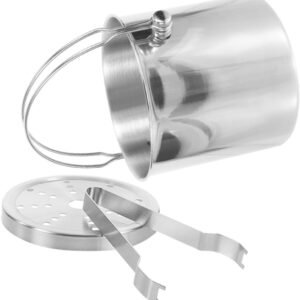 Alipis Ice Cube Strainer Clip Stainless Steel Small Bucket Easy.jpg