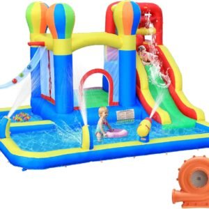 Baralir Inflatable Bounce House with Water Slide – Backyard Inflatable.jpg