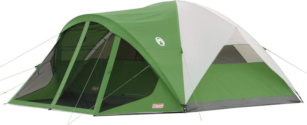 Coleman Evanston Screened Camping Tent 68 Person Weatherproof Tent with.jpg