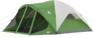 Coleman Evanston Screened Camping Tent 68 Person Weatherproof Tent with.jpg