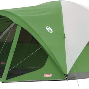 Coleman Evanston Screened Camping Tent 68 Person Weatherproof Tent with.jpg