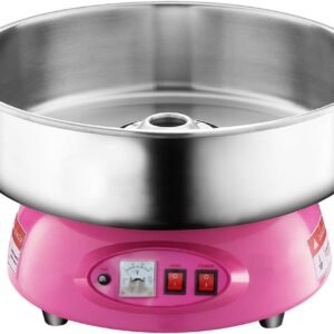 Compact Commercial Cotton Candy Machine Party Candy Floss Maker Pink.jpg