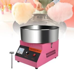 Cotton Candy Machine CommercialPink Electric Candy Floss Machine for Outdoor.jpg