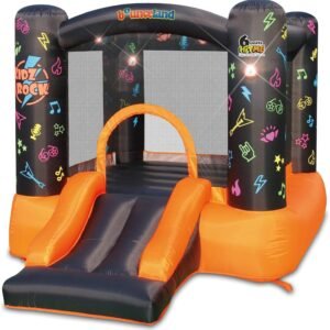 Kidz Rock Bounce House with Lights and Sound Interaction Inflatable.jpg