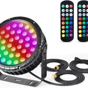 Linkable LED Wall Washer Light with RF Remote 120V 144W.jpg