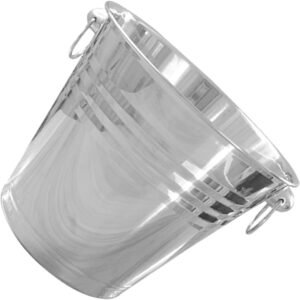 Metal Wine Bucket Ice Cube Compartment Large Opening for Hotels.jpg