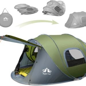 Night Cat Pop up Camping Tent 2 Person Tent Waterproof Instant.jpg