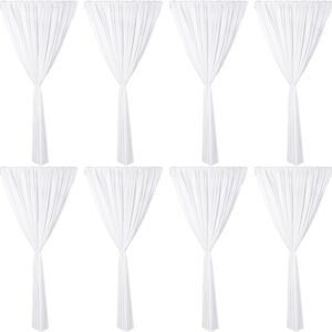 SmoothNovelty 8 Pcs Tent Leg Drapes Accessories for Patio 8x6ft.jpg
