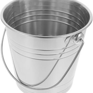 Sturdy Handle Stainless Steel Ice Bucket Bar Supply Ideal for.jpg