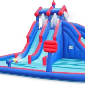 Sunny Fun Mega Sport Inflatable Water Triple Slide Park.jpg