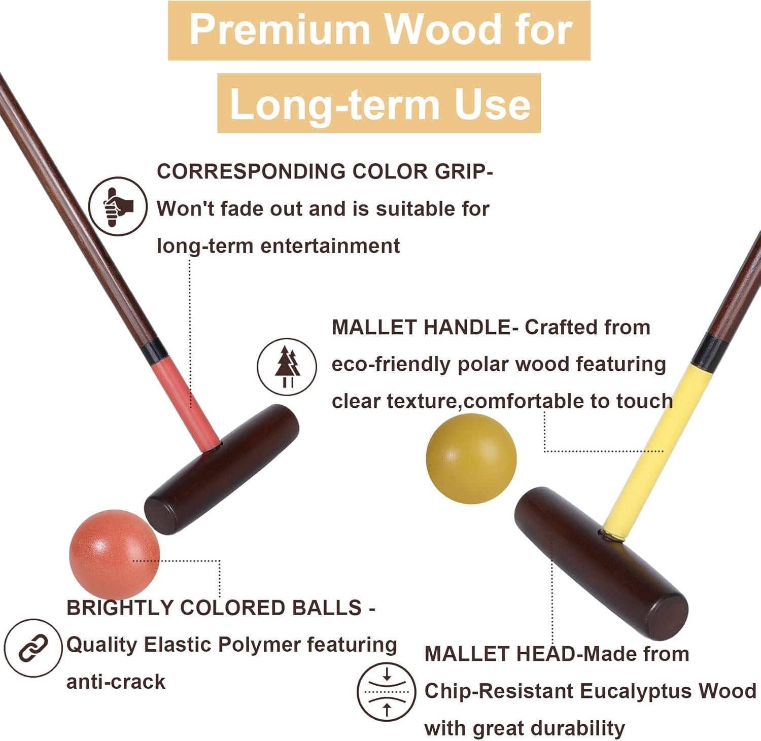 1749751994 8 Players Croquet Set with 32In Regulation 28In Standard Size Rubber Wood Mallets Colored PE Ball Wickets 21In End Stakes and Bag Lawn Backyard Game for TeensAdultsFamily.jpg