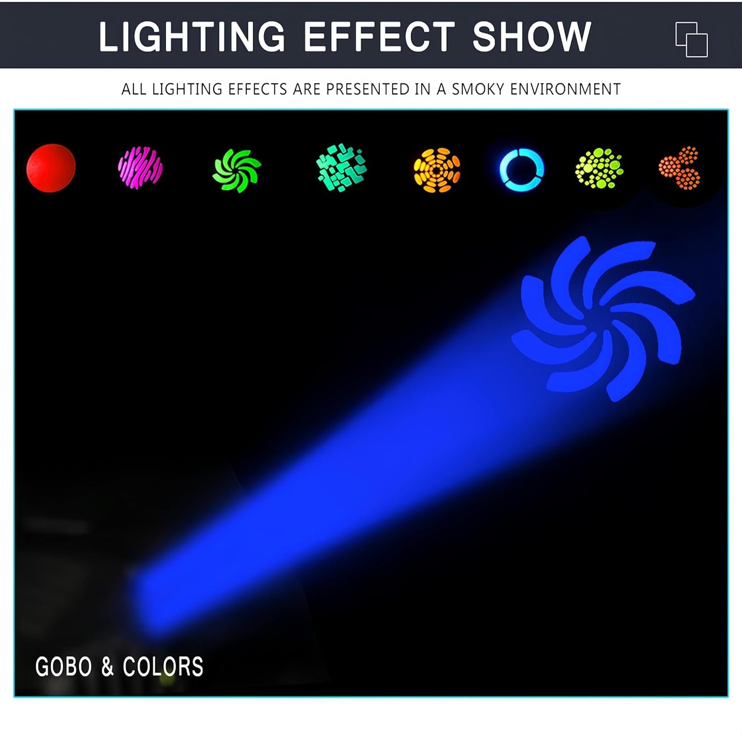 1750003996 Led Inno Pocket Spot Mini Moving Head 60W DJ 8 Gobos DMX Stage Effect Lighting Lyre Projector for Christmas Party Dance Floor2 Pack.jpg