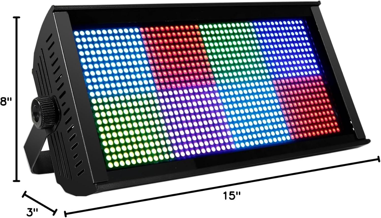 1750810393 SHEHDS Stage Light Wash Strobe LED 200W RGB Marquee 8 Segments Uplights DMX512 Metal Housing DJ Light for Party Disco Wedding Holiday KTV Birthday.jpg