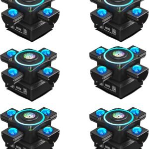 6 Pack HOLDLAMP Moving Head Stage Light120W LED dj Lights 4.jpg
